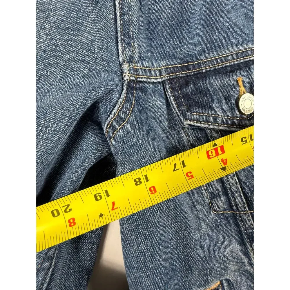 Gap Icon Denim Jacket Medium Indigo Wash Size Small